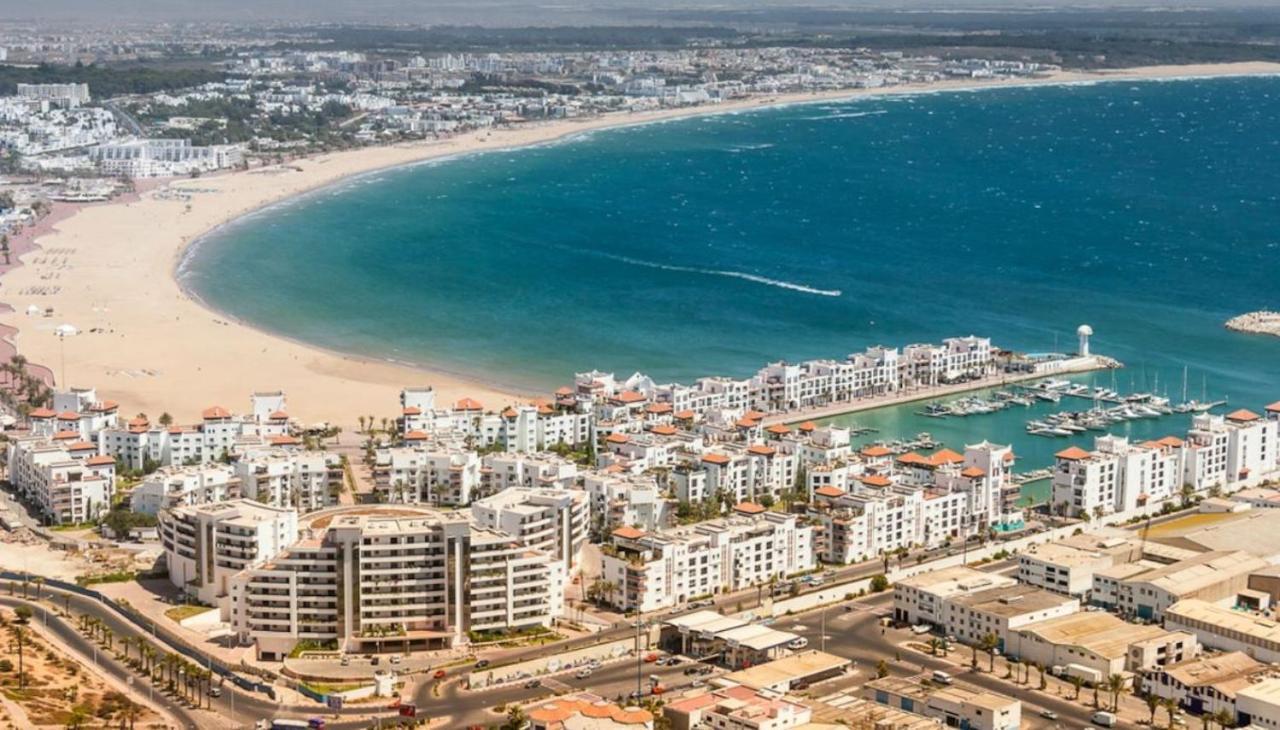 New Sea Front Apartment 95Sqm With Unlimited Wi-Fi Agadir Extérieur photo